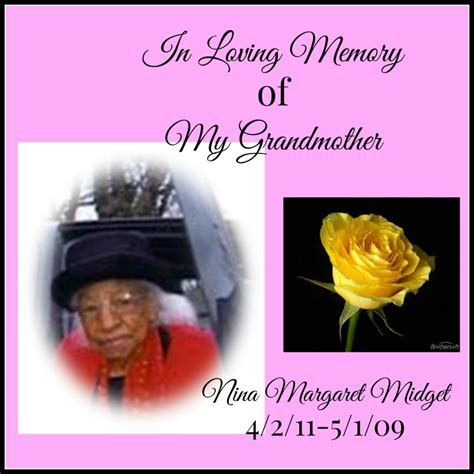 A grandma is warm hugs and sweet memories. In Loving Memory of My Grandmother - DeDivahDeals