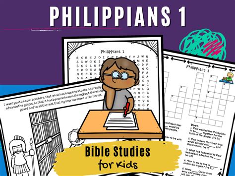 Bible Studies For Kids Philippians 1 Deeper Kidmin
