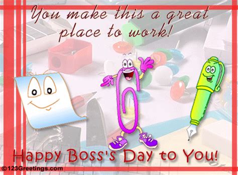 Download this free psd file about happy boss's day with mugs, and discover more than 14 million professional graphic resources on freepik. Great Working With You! Free Happy Boss's Day eCards ...