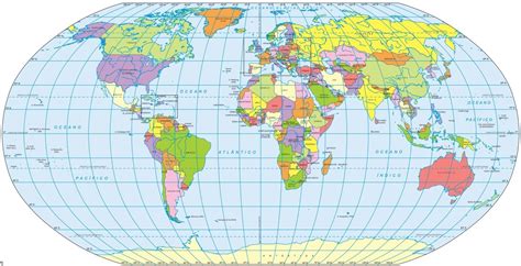 Top 4 Mapa Mundial Com O Nome Dos Países 2022