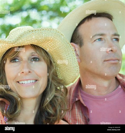 Close Up Of A Mature Couple Stock Photo Alamy