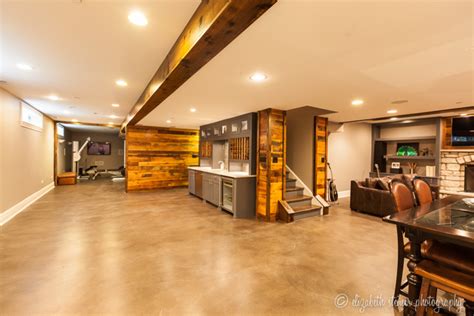 Holmes Basement Traditional Basement Chicago By Hyland Homes