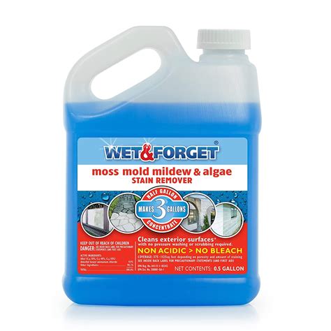 Wet And Forget Moss Mold Mildew And Algae Stain Remover Multi Surface