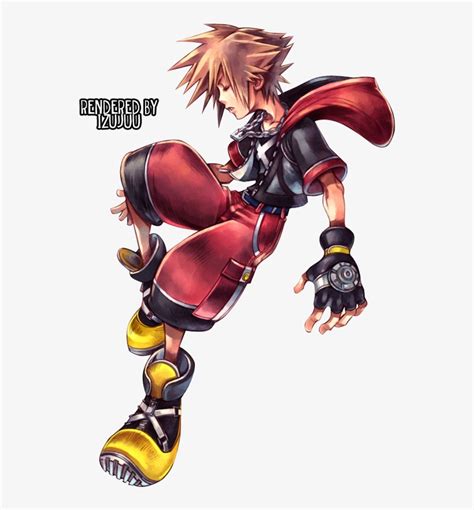 Sora Distance Drop Render By Ijuraru On Deviantart Kingdom Hearts