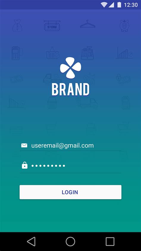 Android Login UI Design Screen Example Tutorial With Source Code