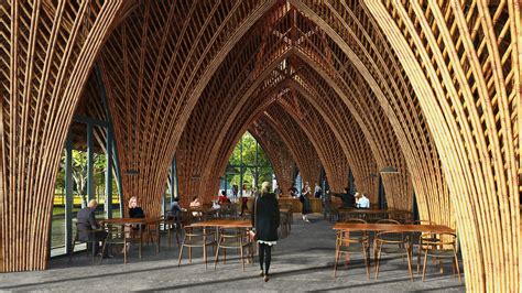 These Designs Take Bamboo Infrastructure To A New Level Pavilion