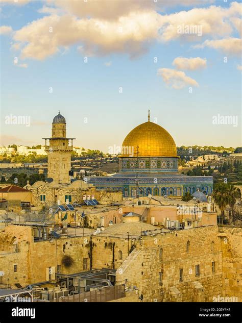 Temple Mount Jerusalem Aerial View Hi Res Stock Photography And Images