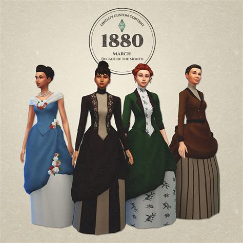 Sims 4 1800s Clothes