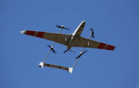 Hybrid Vtol Fixed Wing Drone Flies For 2 Hours Uas Vision