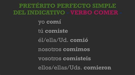Textos De Lengua Espanola EjercÍcios Verbo PretÉrito Perfecto Simple