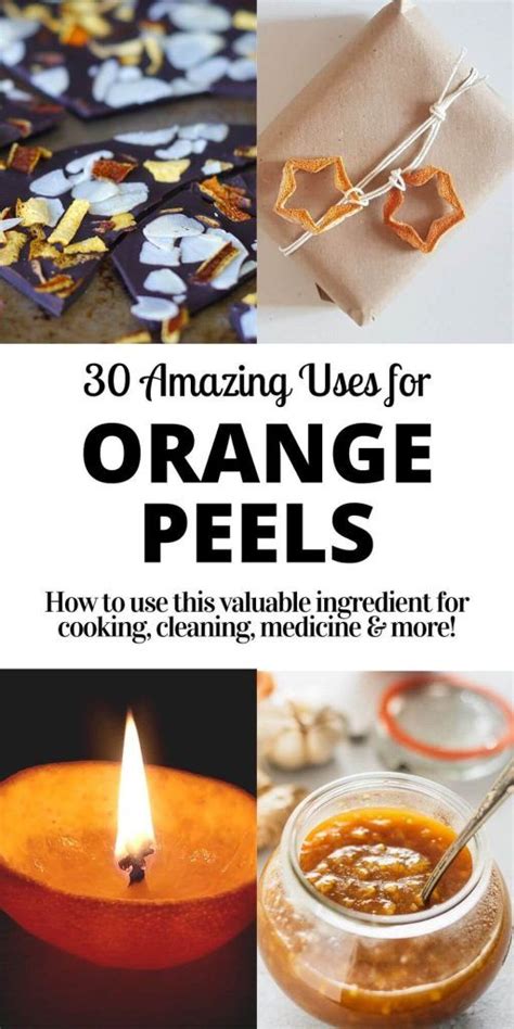 35 Genius Uses For Orange Peels Orange Peels Uses Orange Peel