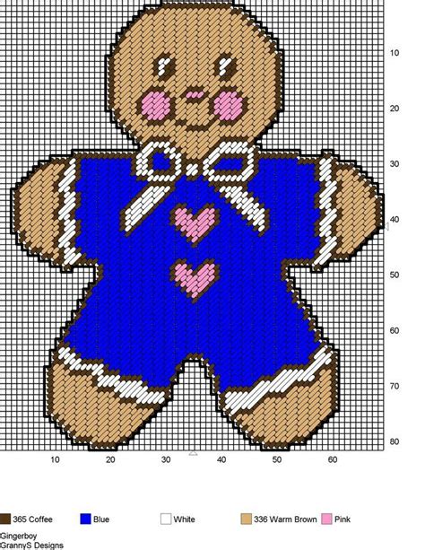 Pin By Mary Maphis On Pc Gingerbread Plastic Canvas Crafts Plastic