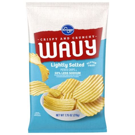 Kroger® Lightly Salted Wavy Potato Chips 775 Oz Pick ‘n Save