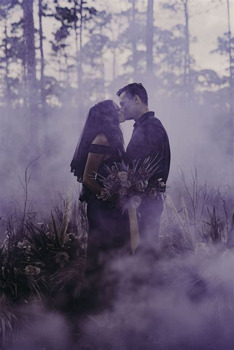Witch Inspired Halloween Wedding Shoot Popsugar Love And Sex Photo 38
