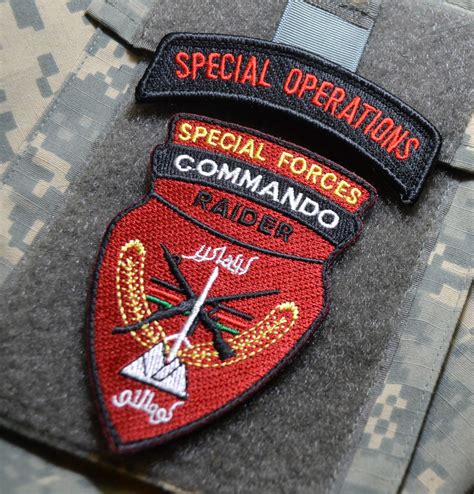 The A Team A Team Special Forces Patch Embroidered Iron On Commando
