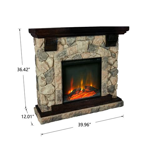 Castlecreek Electric Stone Fireplace Heater I Am Chris