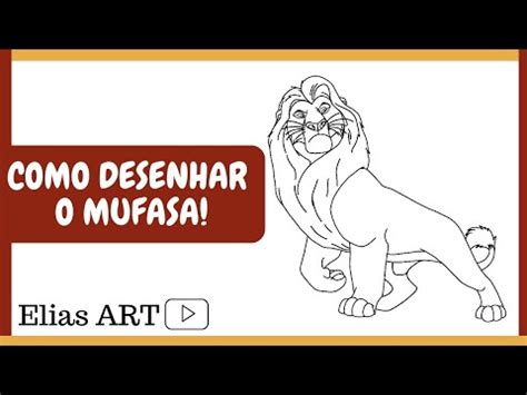 Como DESENHAR O MUFASA PASSO A PASSO YouTube