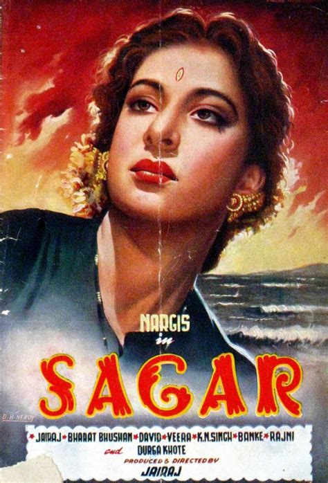 Saagar 1951 Bollywood Posters Old Film Posters Old Movie Posters