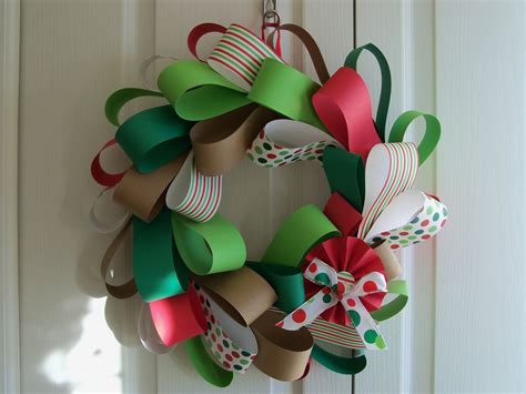 Clares Contemplations Pretty Paper Christmas Wreath