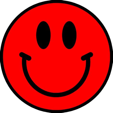 Red Smileys And Emoticons With Happy Face Smiley Symbol Clipart My Xxx Hot Girl