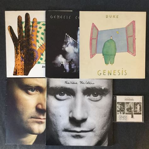 Genesis Phil Collins Genesis And Solo Albums Multiple Catawiki