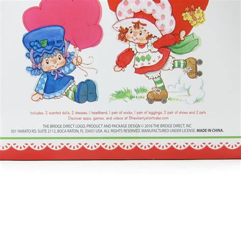 Strawberry Shortcake And Blueberry Muffin Reissue 1980s Design Classic D