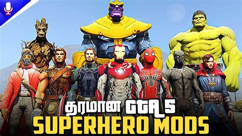 Gta 5 Best Superhero Mods Youtube