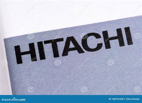 Hitachi Logo Editorial Stock Photo Image Of Consumer 168761658