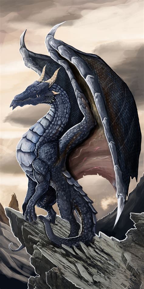 Blue Dragon By Vadem On Newgrounds
