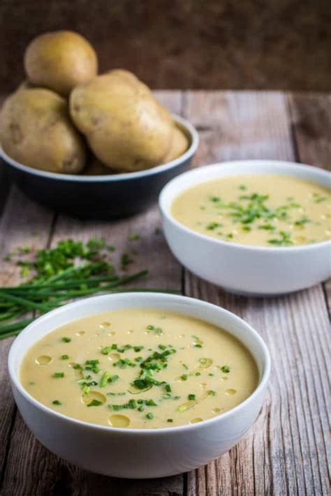 Creamy Potato Leek Soup Dishing Delish
