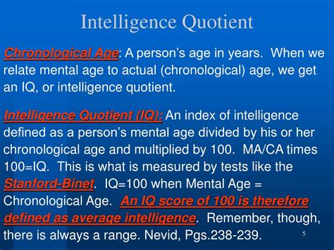 Ppt Chapter 7 Thinking Language And Intelligence Powerpoint