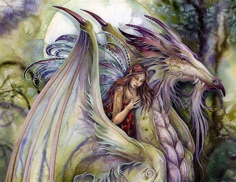 Dragons And Fairies Wallpaper