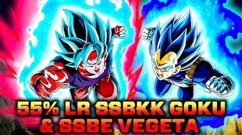 Full Power Release 55 Lr Ssb Kaioken Goku And Ssb Evolution Vegeta