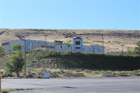 This hotel is located just across the border from idaho in the city. Jackpot, Nevada - Wizard of Odds