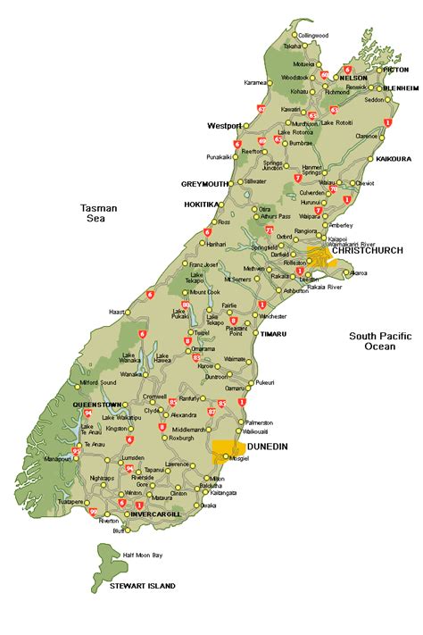 Share any place, address search, ruler for distance measuring, find your location, map live. Detailed Map Of New Zealand - ToursMaps.com