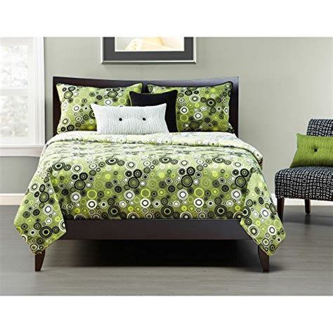 Lime Green And Black Comforter And Bedding Sets