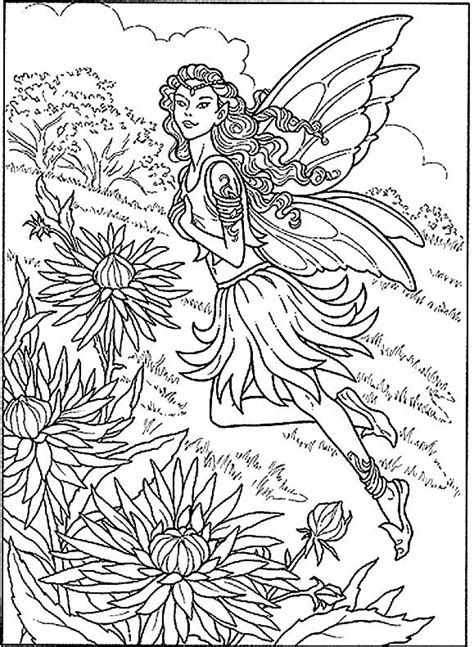 Get the complete coloring book here 5. Fairy Garden Coloring Pages at GetColorings.com | Free ...