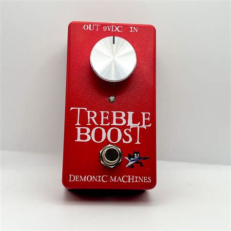 Introducing The Series Treble Boost The Flagship Pedal Of Demonic