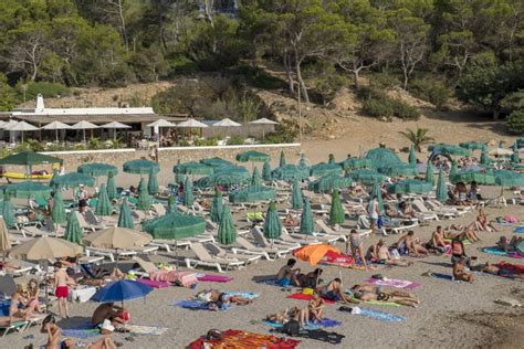 Ibiza Beach Spain Editorial Stock Image Image Of Eivissa