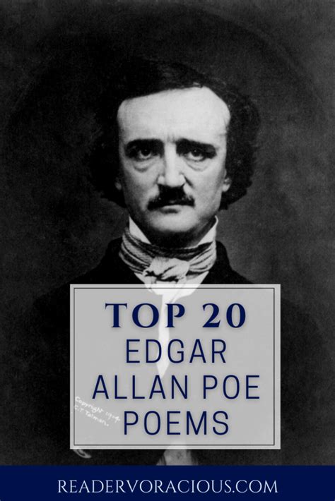 Top 20 Edgar Allan Poe Poems Reader Voracious