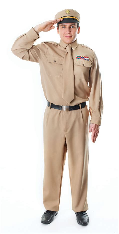 Ww2 Army General Costume 1940s War Pageant Party