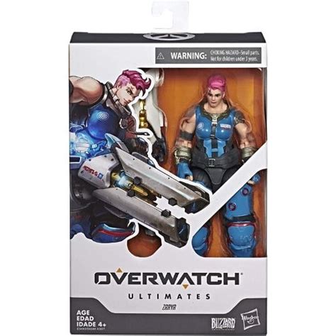 Overwatch Ultimates Series Zarya 6 In Figure With Accessories Game