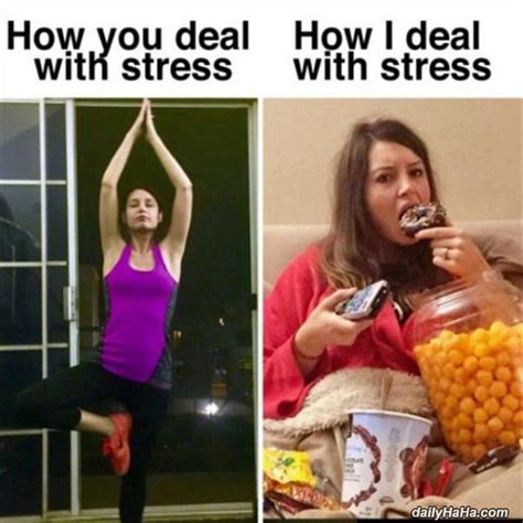 How I Deal With Stress