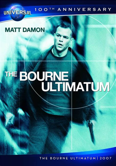 The Bourne Ultimatum Universals 100th Anniversaryslipcover On Dvd