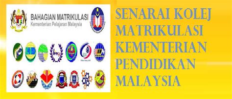 Malay language / bahasa malaysia. Senarai Kolej Matrikulasi KPM Dan Alamat - MySemakan