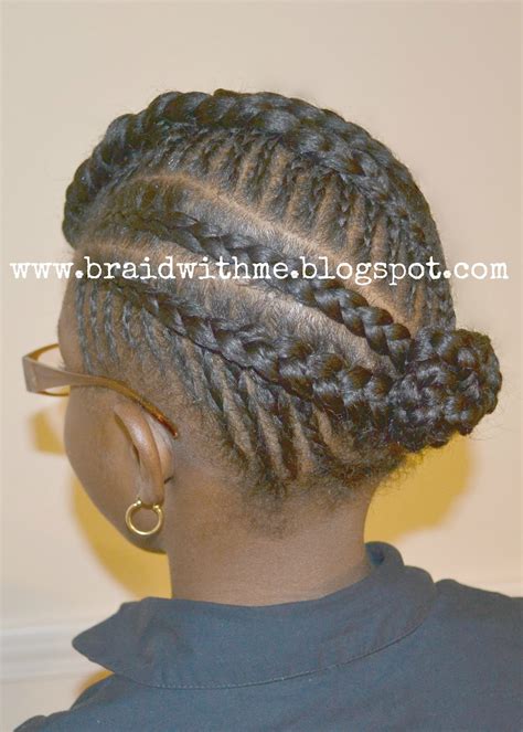 Braid With Me Protective Style Intricate Cornrows With