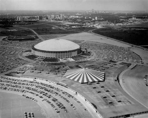 1969 Houston Astros Astrodome Glossy 8x10 Photo Aerial Print Poster