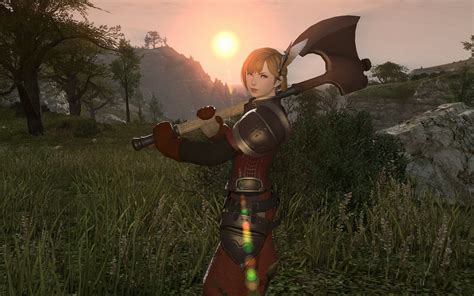 Female Game Application Character Screenshot Final Fantasy Xiv A