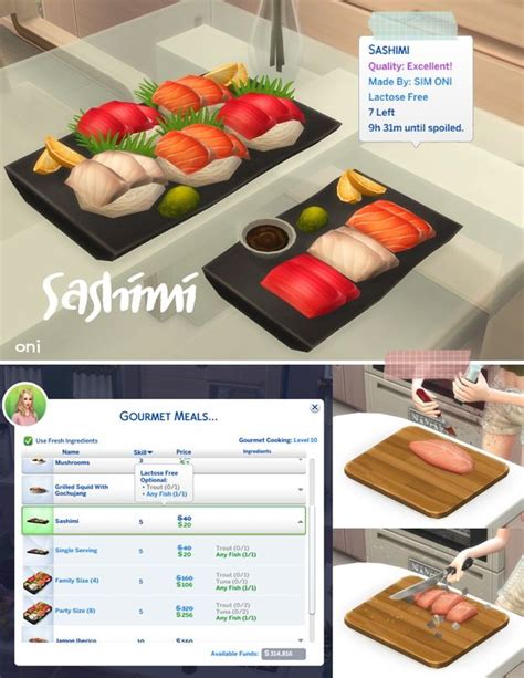 October 2021 Recipesashimi Oni Sims 4 Mods Sims 4 Challenges The