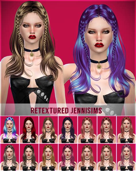 Downloads Sims Newsea Within A Dream Hair Retexture Jennisims Vrogue
